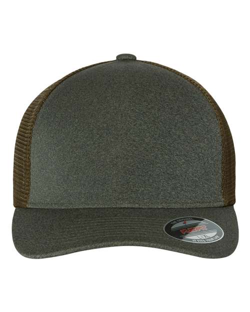 Unipanel™ Trucker Cap - Melange Olive