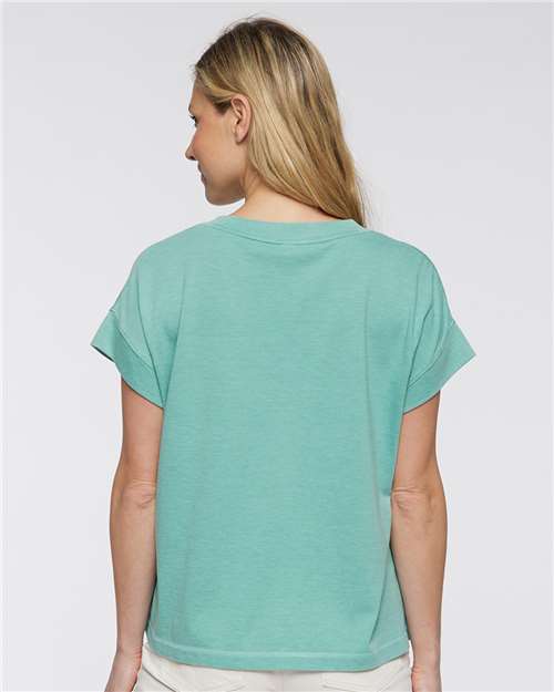 Women's Relaxed Vintage Wash Tee - Washed Saltwater