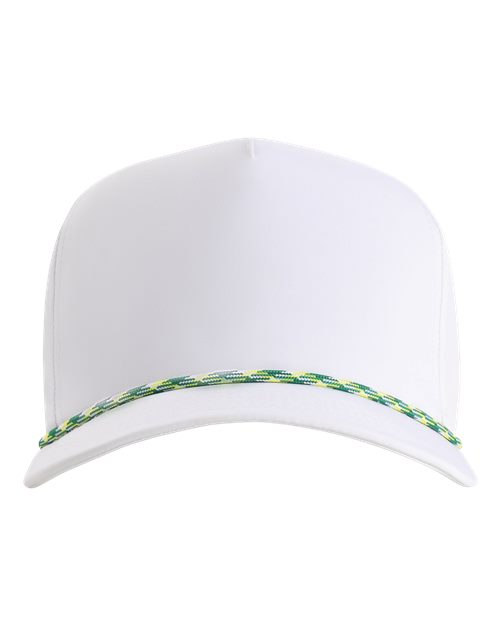 The Wrightson Cap - White/ Green-Yellow