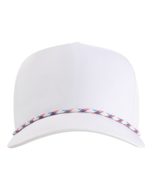 The Wrightson Cap - White/ Light Blue-Red