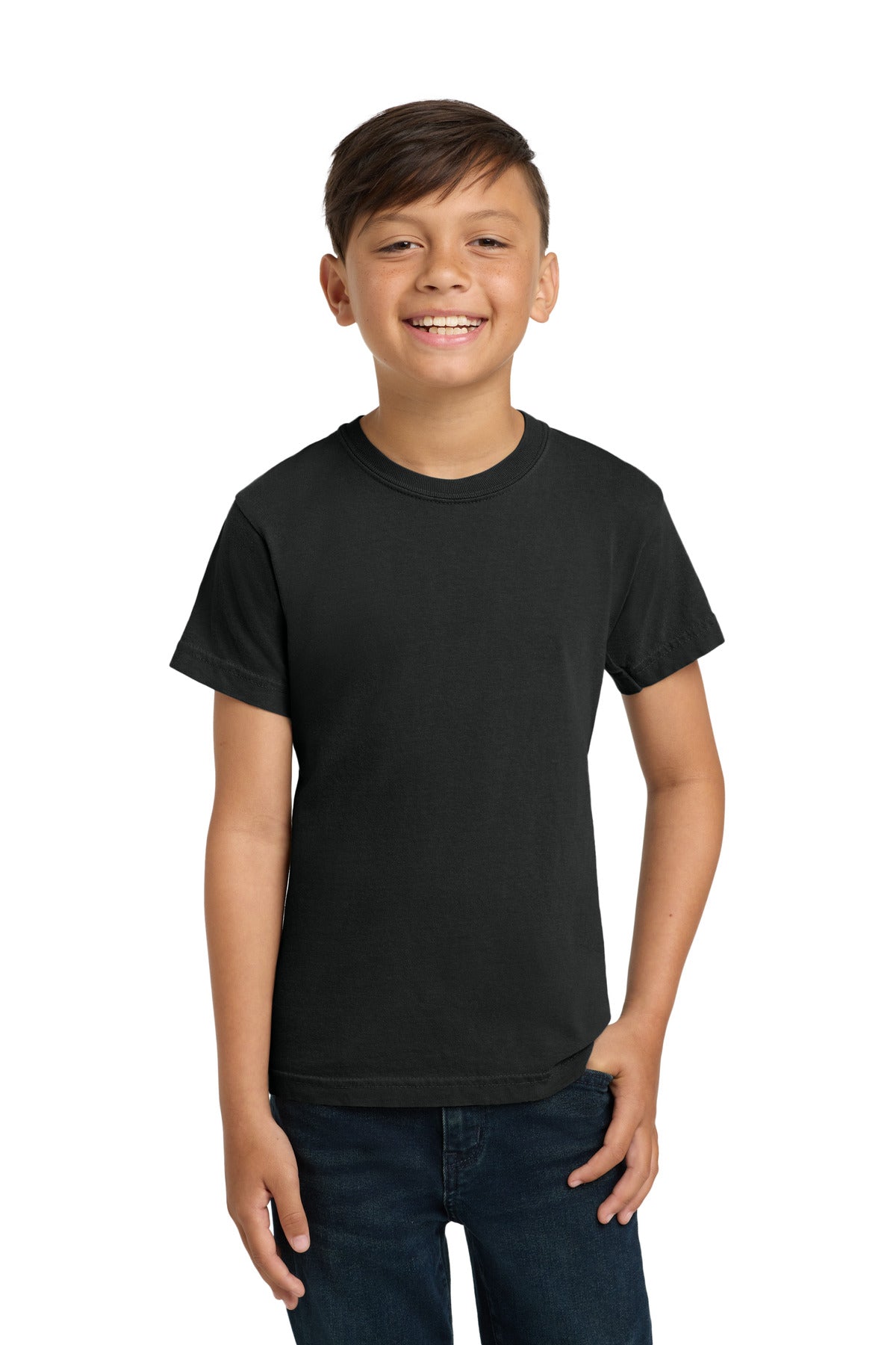 COMFORT COLORS  Youth Heavyweight Ring Spun Tee - Black