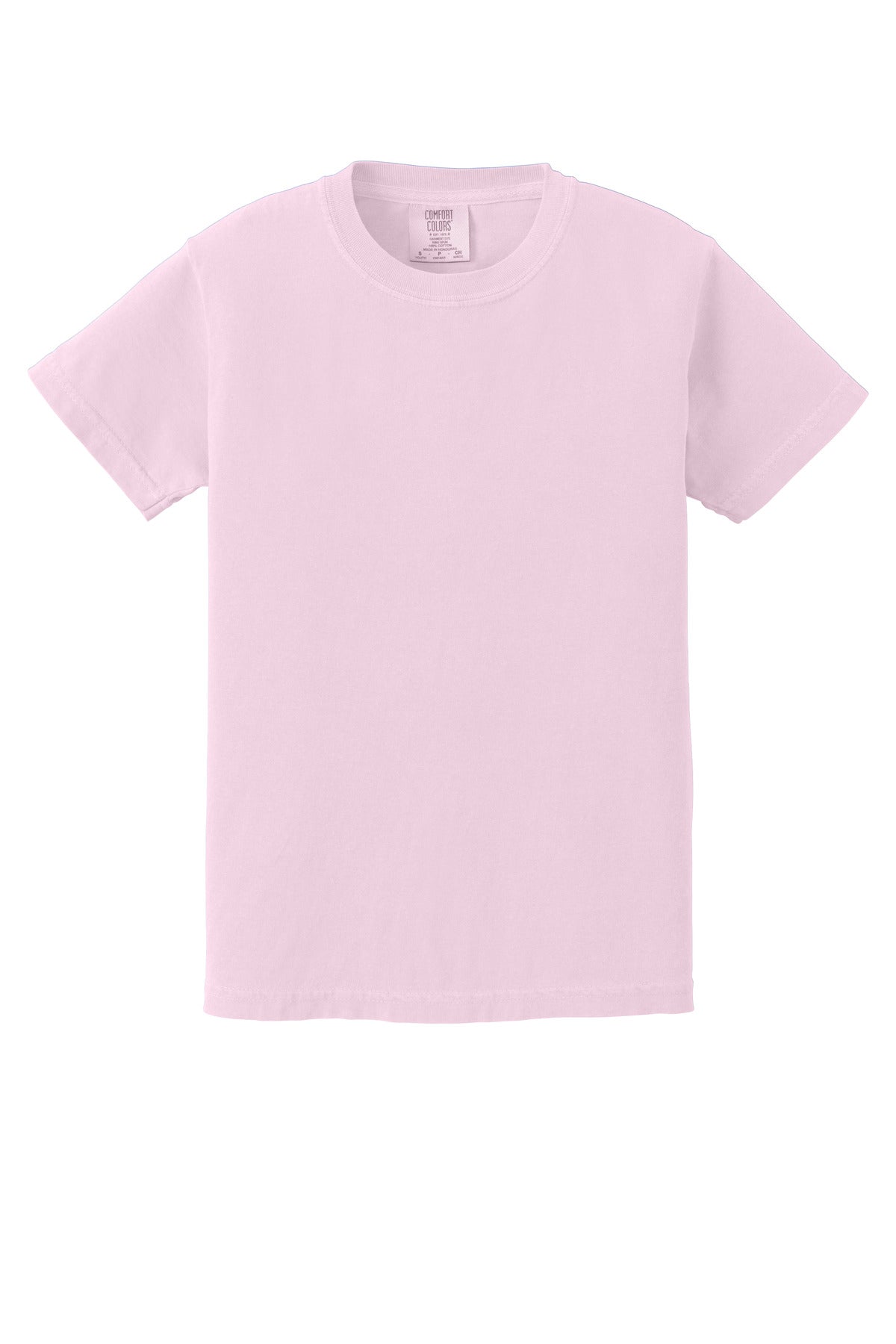 COMFORT COLORS  Youth Heavyweight Ring Spun Tee - Blossom