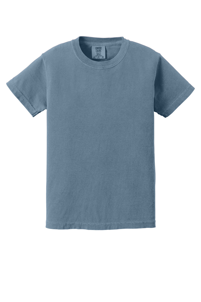 COMFORT COLORS  Youth Heavyweight Ring Spun Tee - Blue Jean