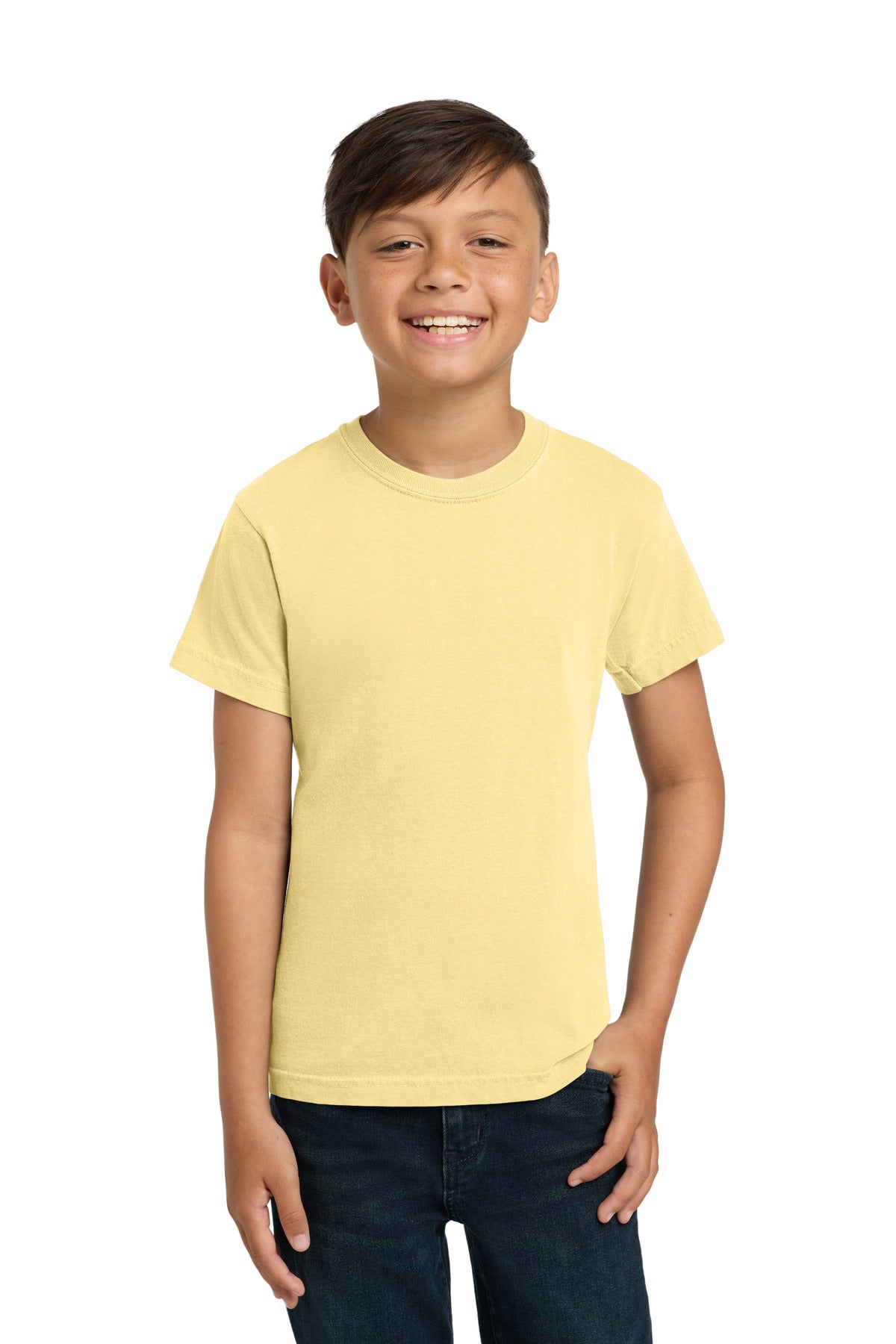 COMFORT COLORS  Youth Heavyweight Ring Spun Tee - Butter