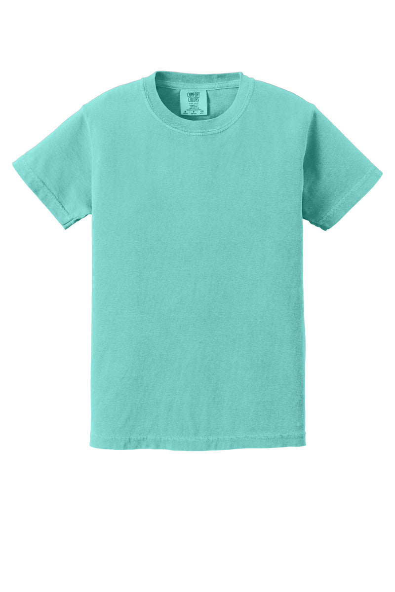 COMFORT COLORS  Youth Heavyweight Ring Spun Tee - Chalky Mint