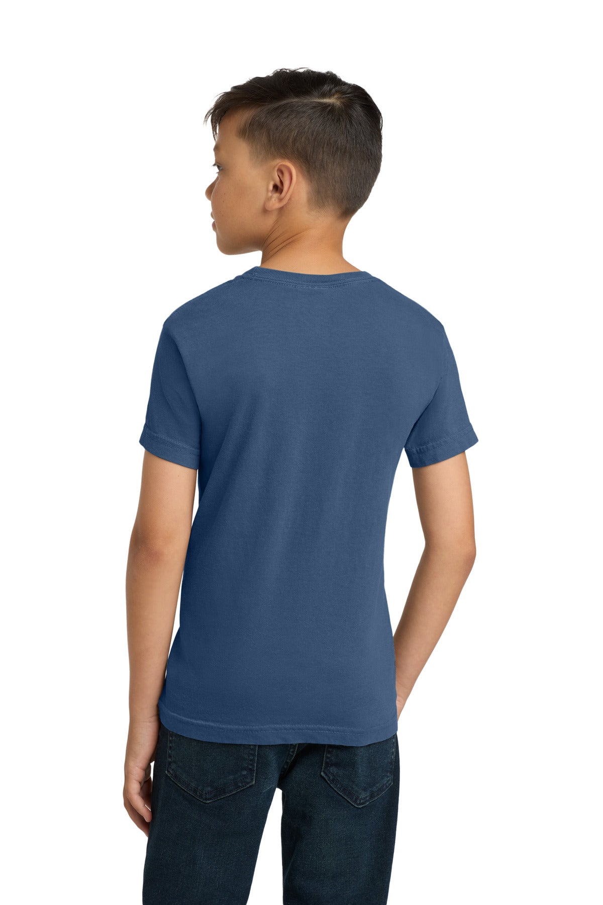 COMFORT COLORS  Youth Heavyweight Ring Spun Tee - China Blue