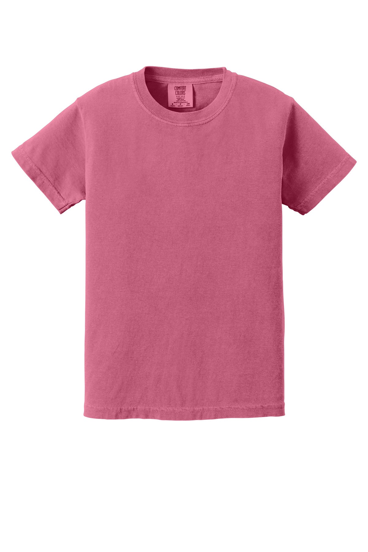 COMFORT COLORS  Youth Heavyweight Ring Spun Tee - Crunchberry