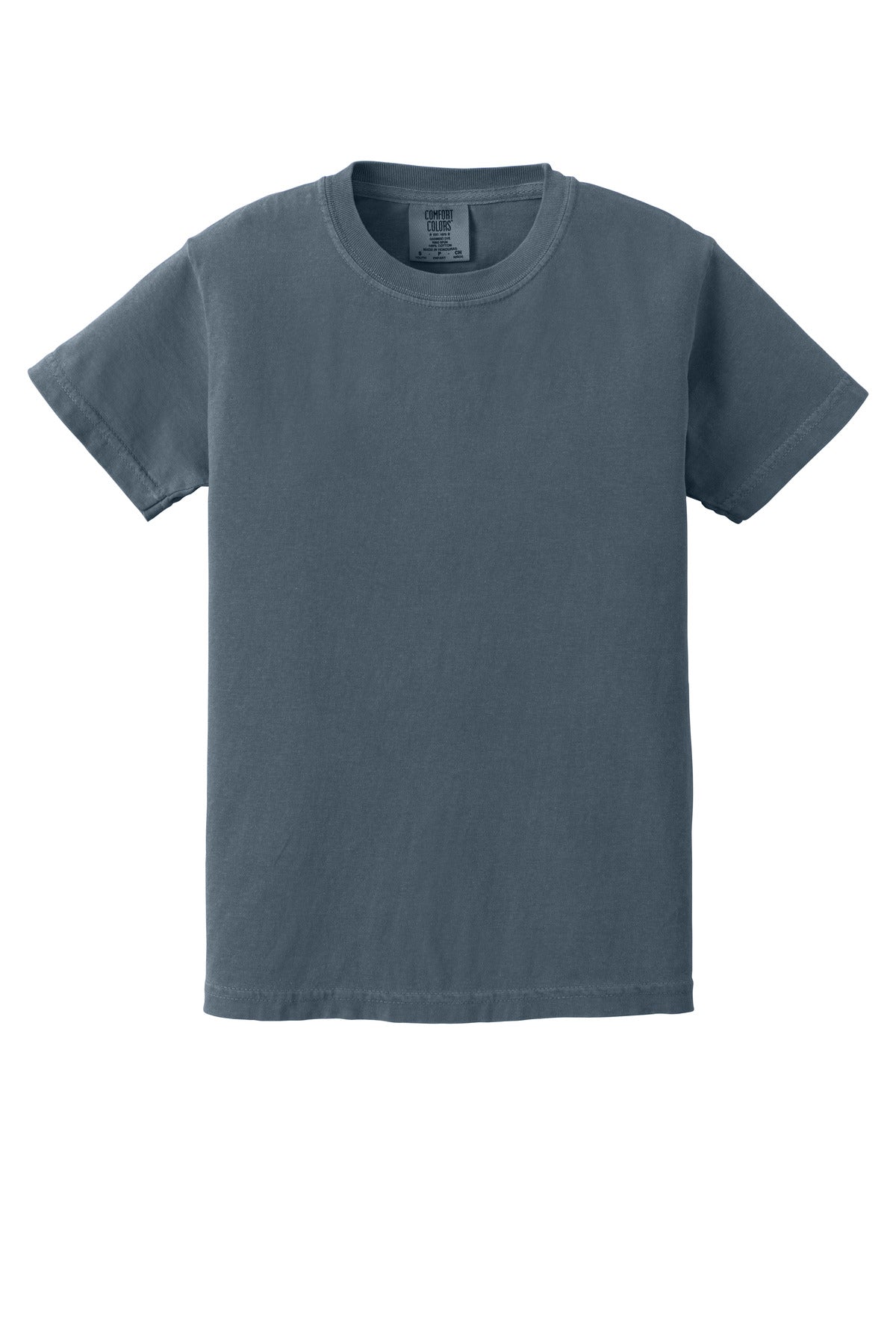 COMFORT COLORS  Youth Heavyweight Ring Spun Tee - Denim