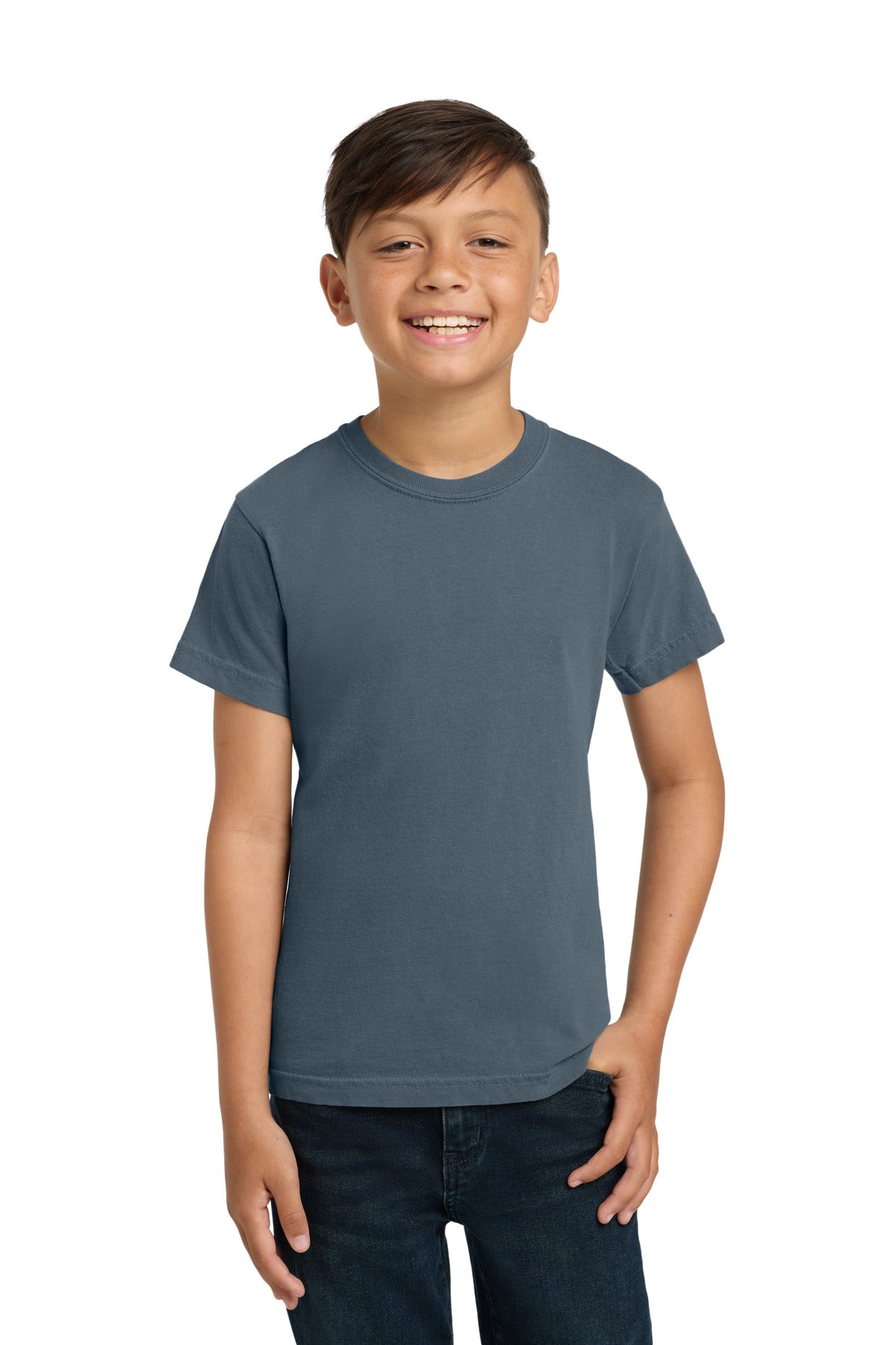 COMFORT COLORS  Youth Heavyweight Ring Spun Tee - Denim