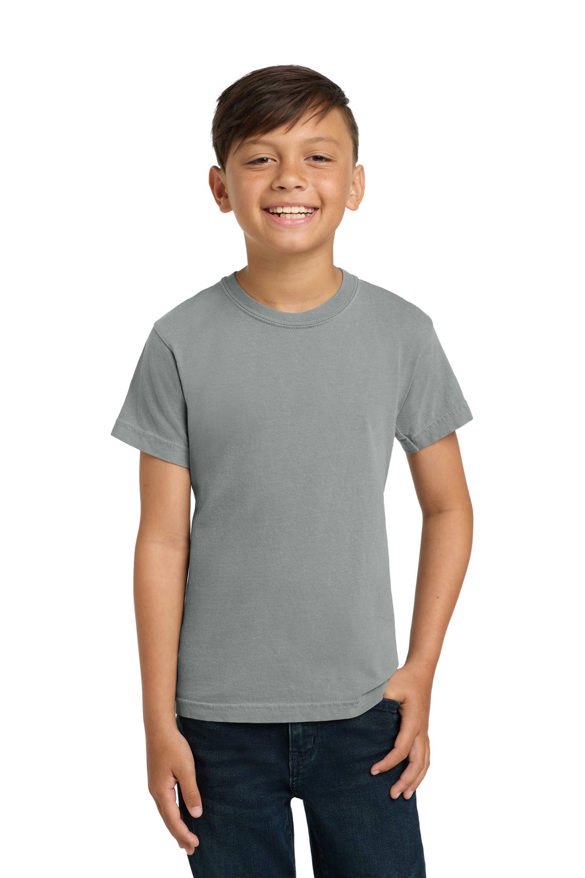 COMFORT COLORS  Youth Heavyweight Ring Spun Tee - Granite