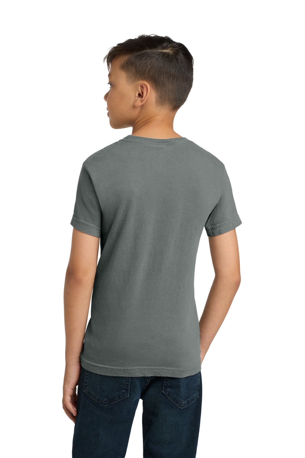 COMFORT COLORS  Youth Heavyweight Ring Spun Tee - Grey