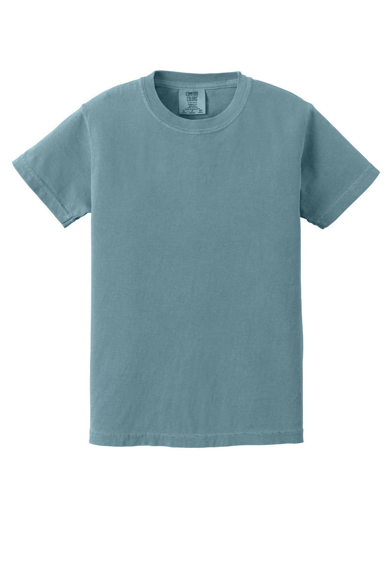 COMFORT COLORS  Youth Heavyweight Ring Spun Tee - Ice Blue