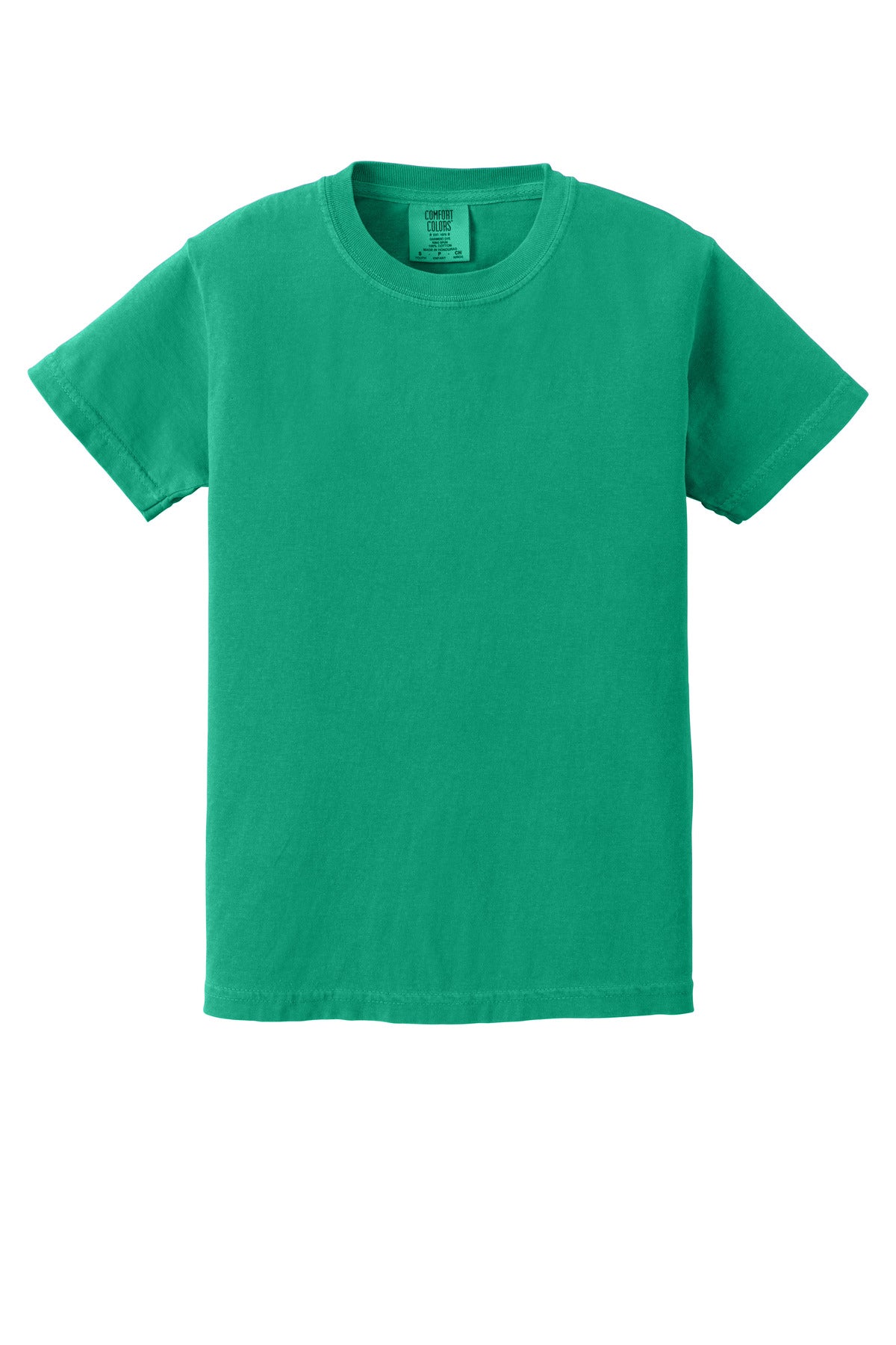 COMFORT COLORS  Youth Heavyweight Ring Spun Tee - Island Green