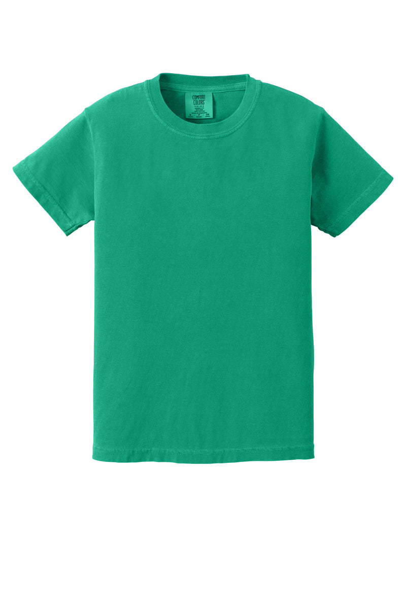 COMFORT COLORS  Youth Heavyweight Ring Spun Tee - Island Green
