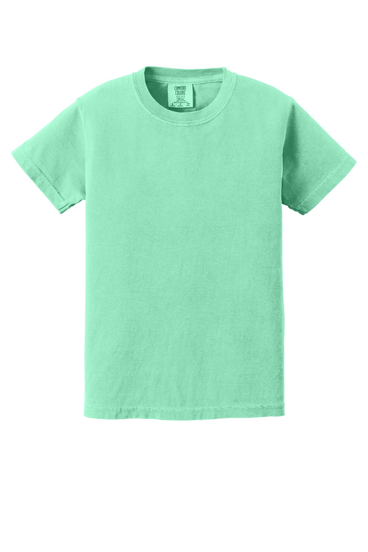 COMFORT COLORS  Youth Heavyweight Ring Spun Tee - Island Reef