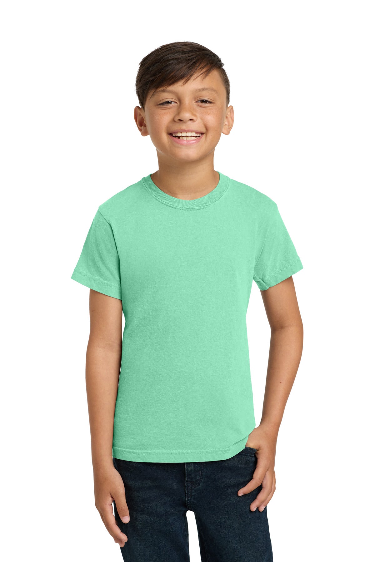COMFORT COLORS  Youth Heavyweight Ring Spun Tee - Island Reef
