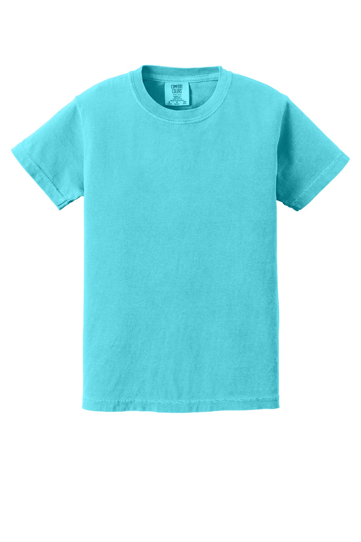 COMFORT COLORS  Youth Heavyweight Ring Spun Tee - Lagoon