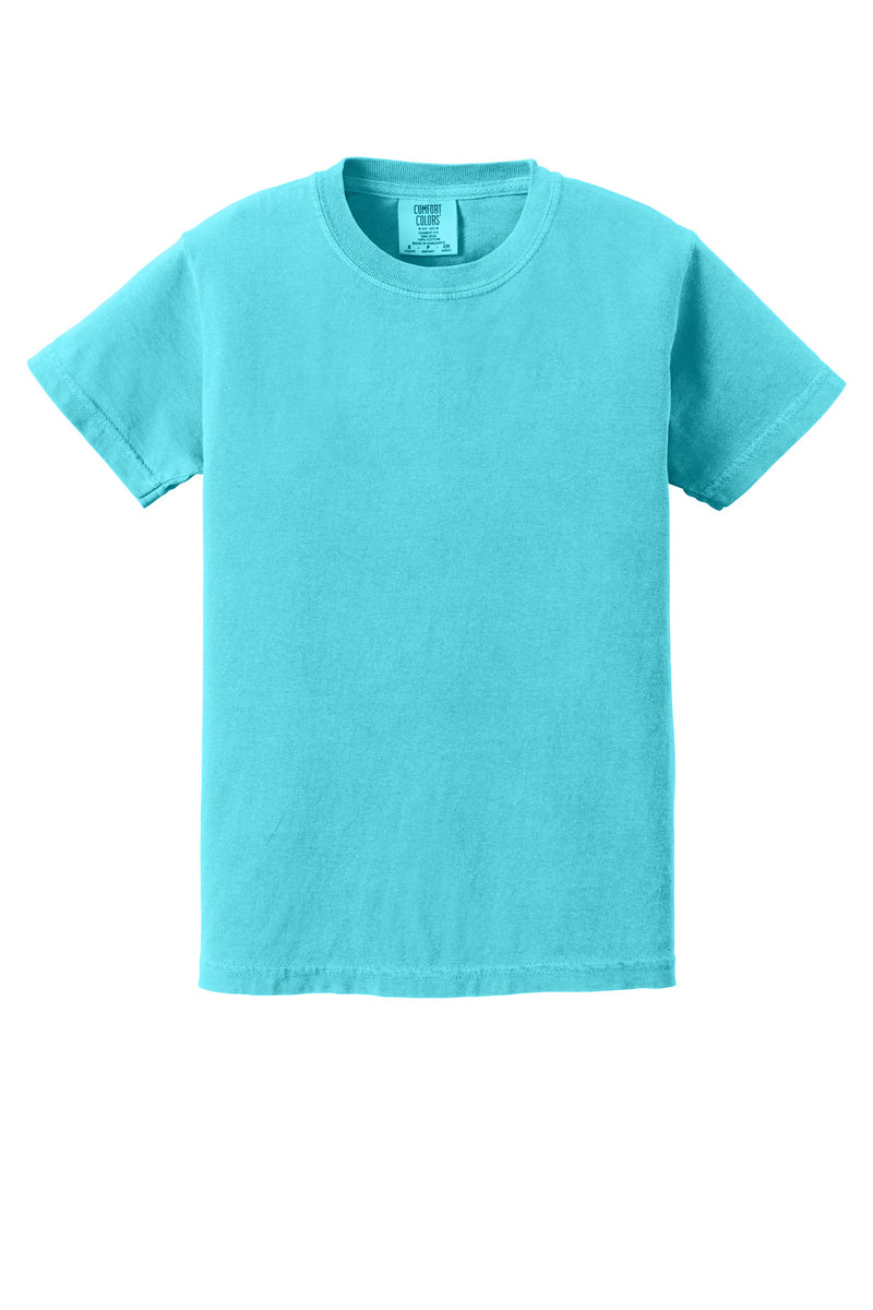 COMFORT COLORS  Youth Heavyweight Ring Spun Tee - Lagoon