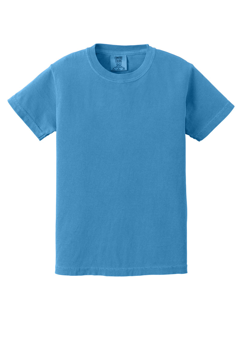 COMFORT COLORS  Youth Heavyweight Ring Spun Tee - Royal Caribe