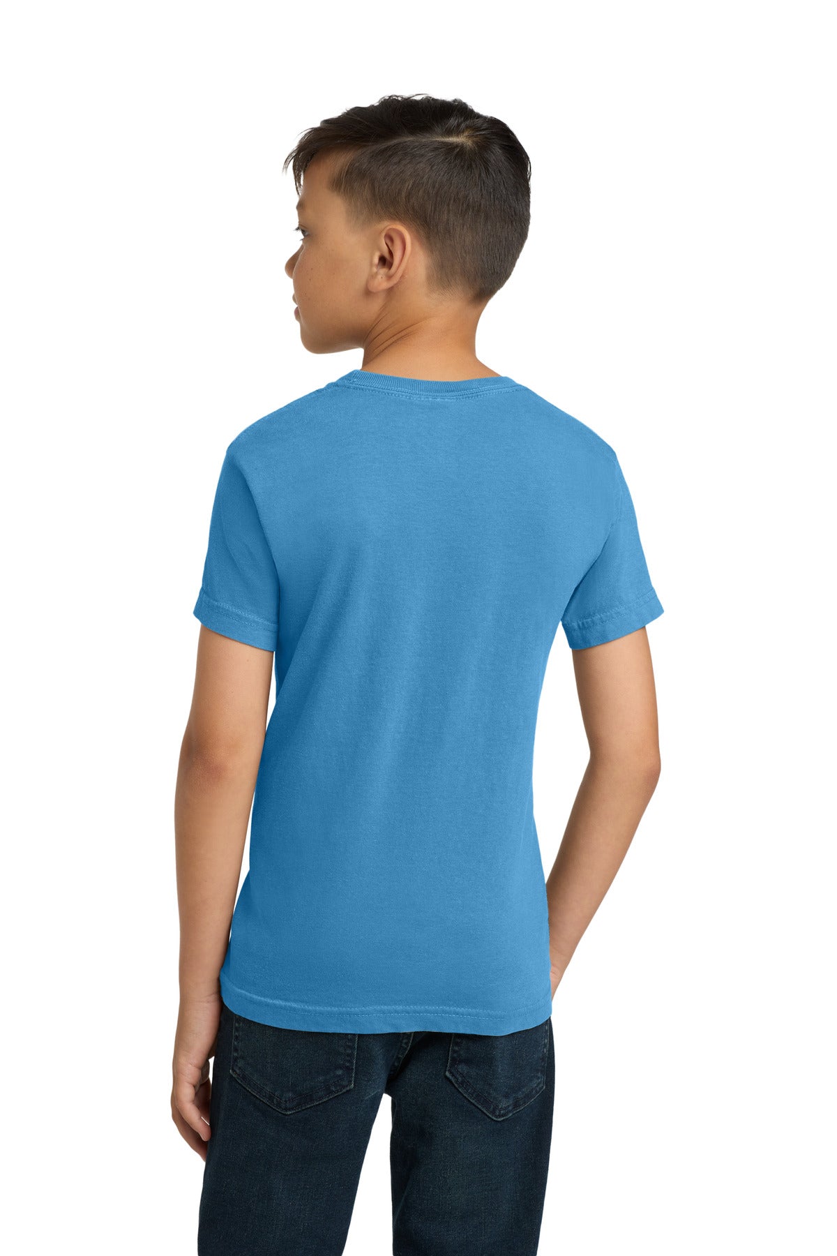 COMFORT COLORS  Youth Heavyweight Ring Spun Tee - Royal Caribe
