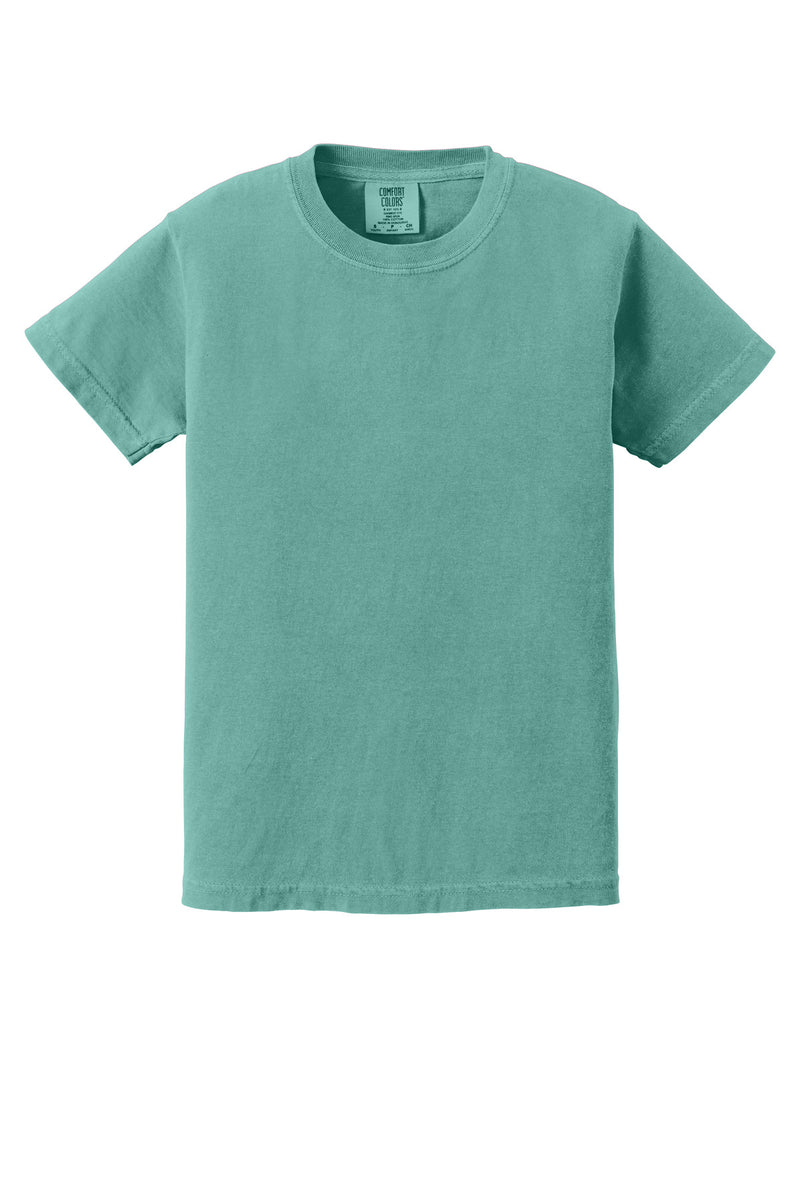 COMFORT COLORS  Youth Heavyweight Ring Spun Tee - Seafoam