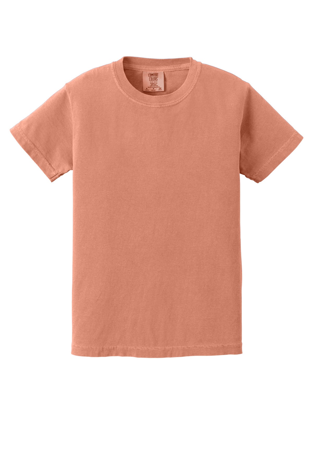 COMFORT COLORS  Youth Heavyweight Ring Spun Tee - Terracota