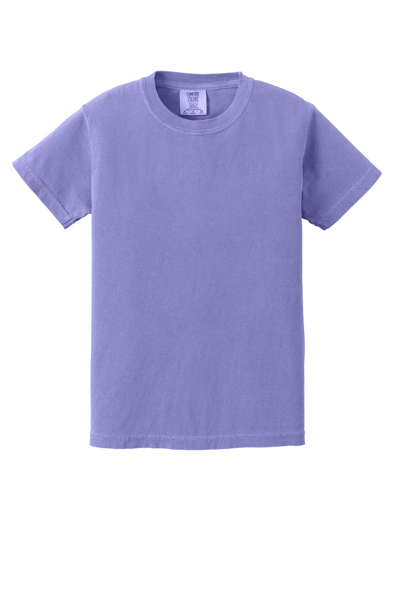 COMFORT COLORS  Youth Heavyweight Ring Spun Tee - Violet