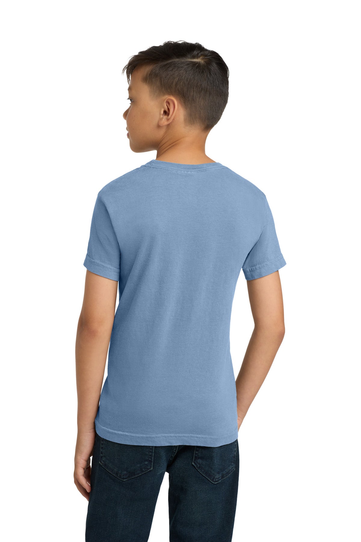 COMFORT COLORS  Youth Heavyweight Ring Spun Tee - Washed Denim