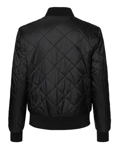 Women's HeatLast™ Quilted Packable Bomber - Black