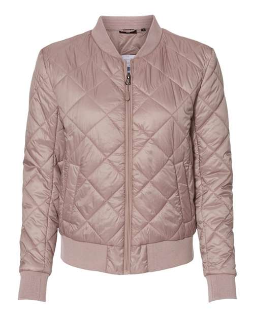 Women's HeatLast™ Quilted Packable Bomber - Blush