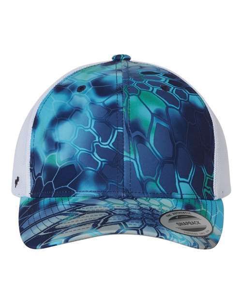 Retro Trucker Cap - Kryptek Pontus