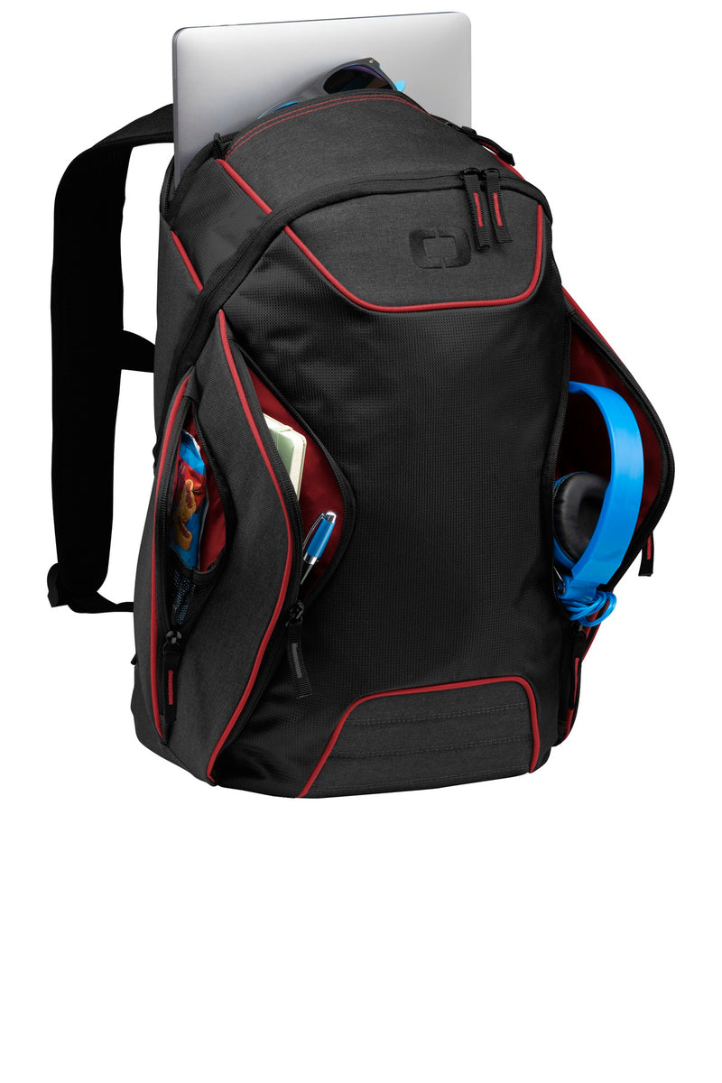 OGIO  Hatch Pack - Laser Red/ Heather Grey