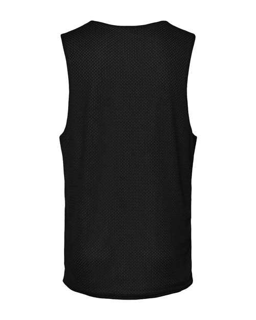 Men's Reversible Mesh Tank - Black/ White