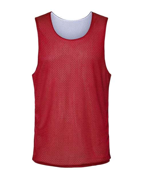 Men's Reversible Mesh Tank - Red/ White