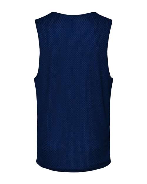 Men's Reversible Mesh Tank - Navy/ White