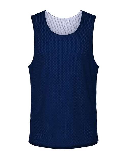 Men's Reversible Mesh Tank - Navy/ White