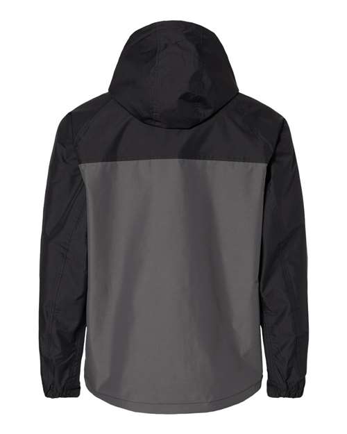 Unisex Torrent Waterproof Hooded Jacket - Charcoal/ Black