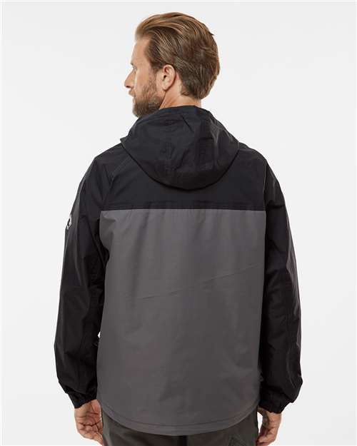 Unisex Torrent Waterproof Hooded Jacket - Charcoal/ Black