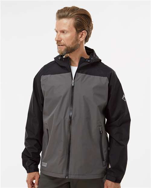 Unisex Torrent Waterproof Hooded Jacket - Charcoal/ Black