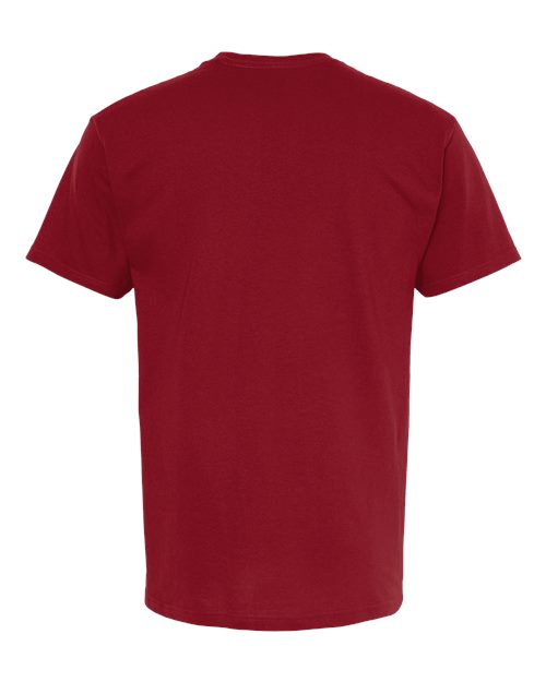Men's Gold Soft Touch T-Shirt - Cardinal Red