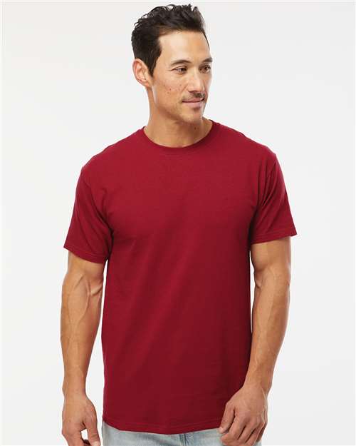 Men's Gold Soft Touch T-Shirt - Cardinal Red