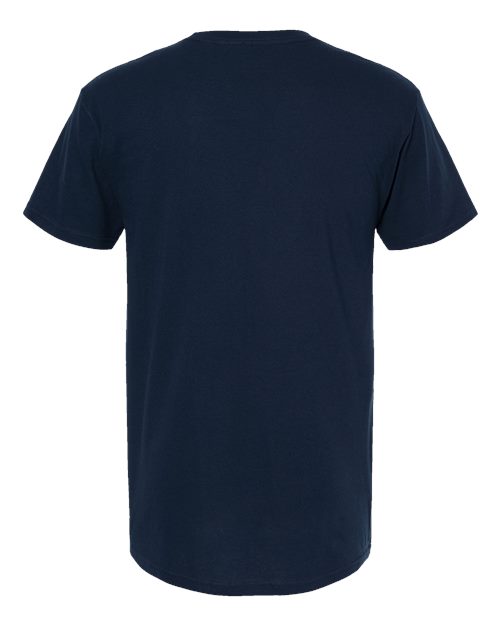 Men's Gold Soft Touch T-Shirt - Deep Navy