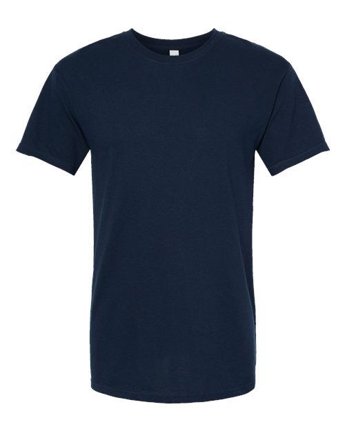 Men's Gold Soft Touch T-Shirt - Deep Navy