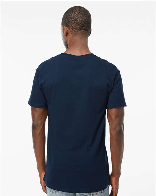 Men's Gold Soft Touch T-Shirt - Deep Navy