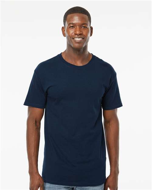 Men's Gold Soft Touch T-Shirt - Deep Navy