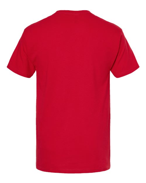 Men's Gold Soft Touch T-Shirt - Deep Red