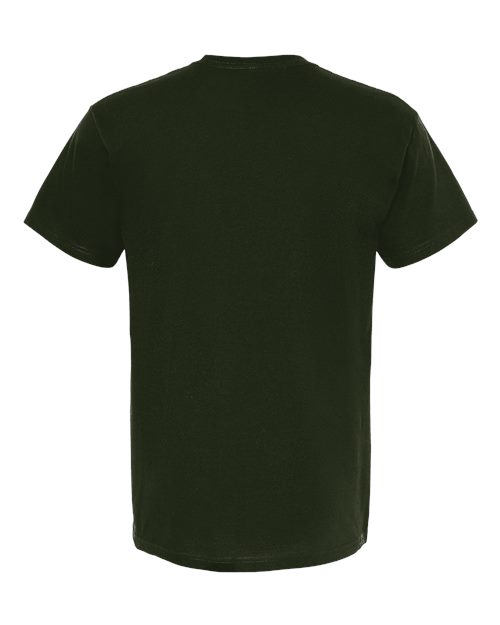 Men's Gold Soft Touch T-Shirt - Forest Green