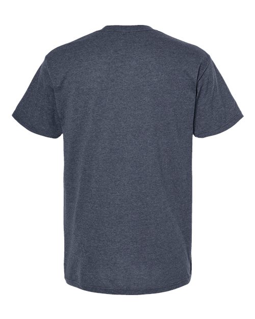 Men's Gold Soft Touch T-Shirt - Heather Navy