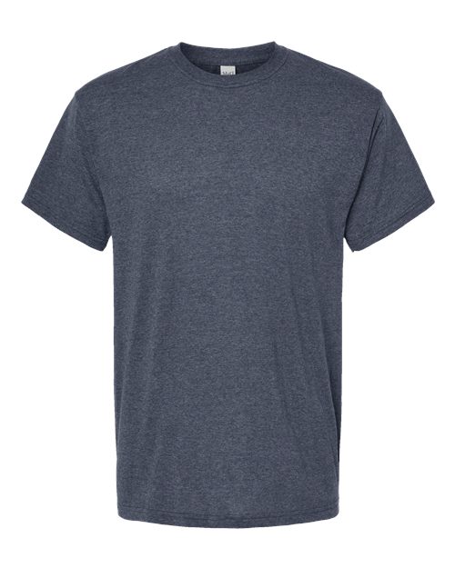 Men's Gold Soft Touch T-Shirt - Heather Navy