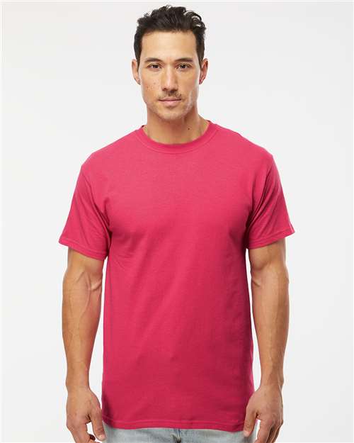 Men's Gold Soft Touch T-Shirt - Heliconia